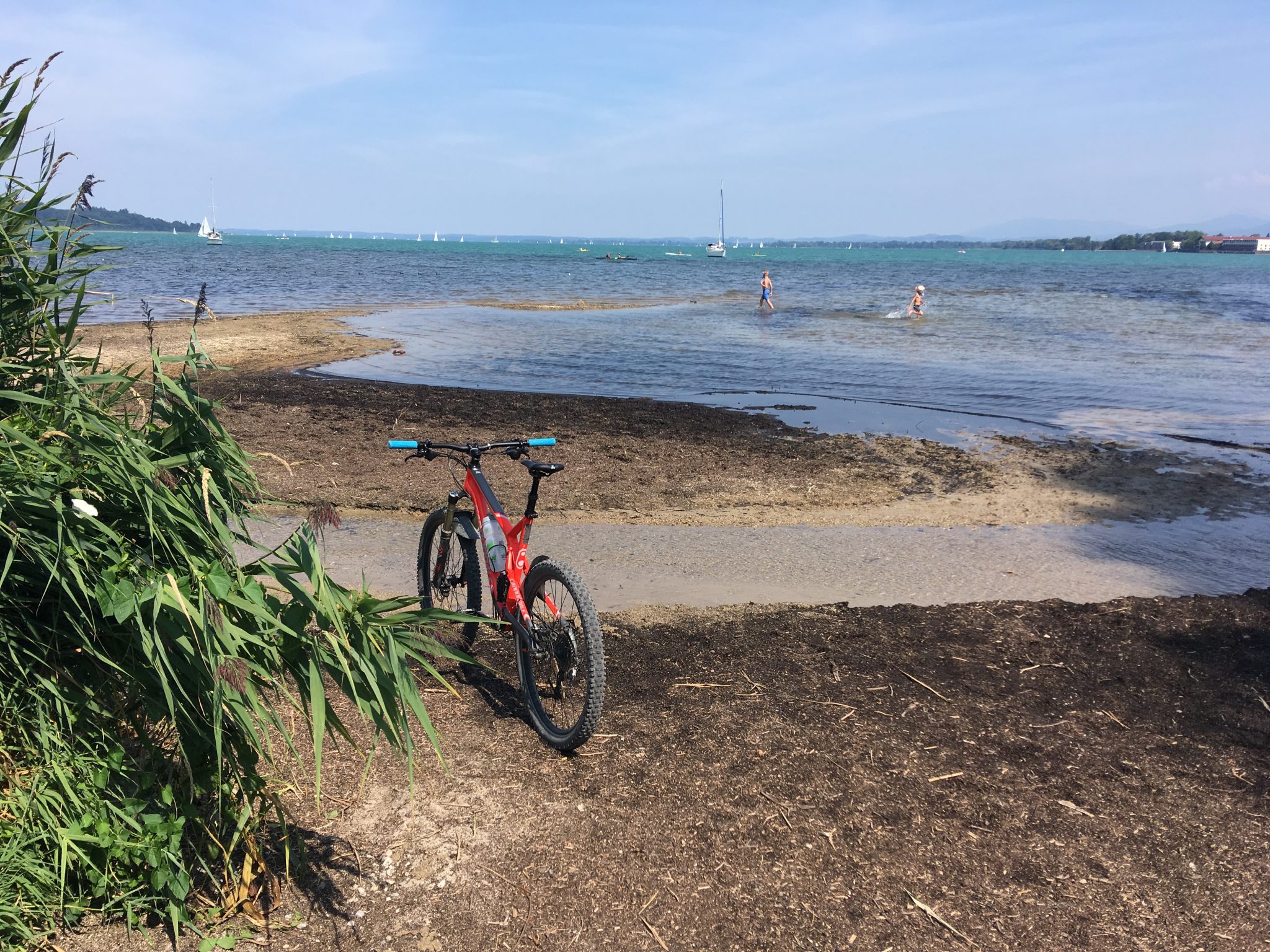 Chiemsee im Hochsommer 2018, Bayern