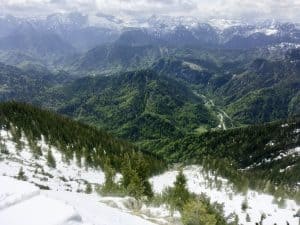 Salzatal nach Neuschnee im Mai, Wildalpen/NÖ