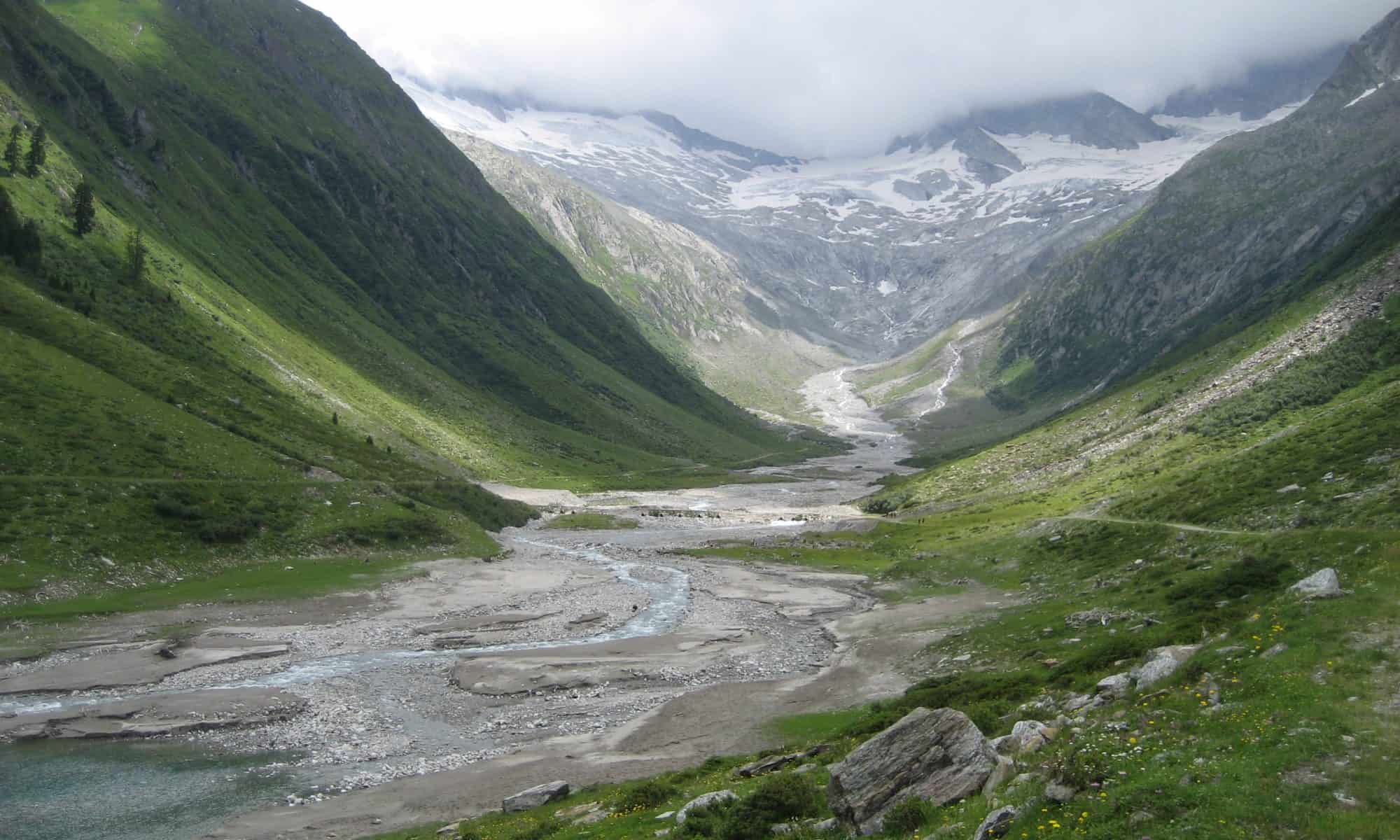 Schlegeisbachtal gen Zillertaler Hauptkamm, Tirol